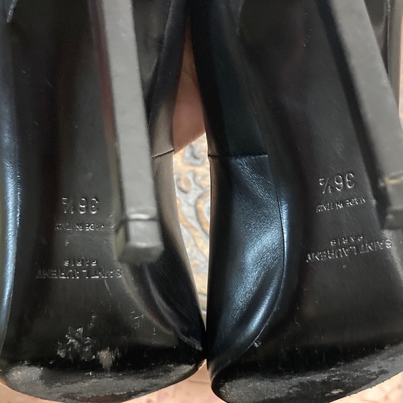 Saint Laurent Black Heeled Pumps - Picture 11 of 13